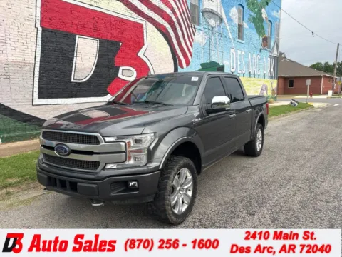 Gray 2020 Ford F-150 Platinum for sale in Des Arc, AR