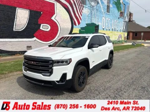 White 2022 GMC Acadia AT4 for sale in Des Arc, AR