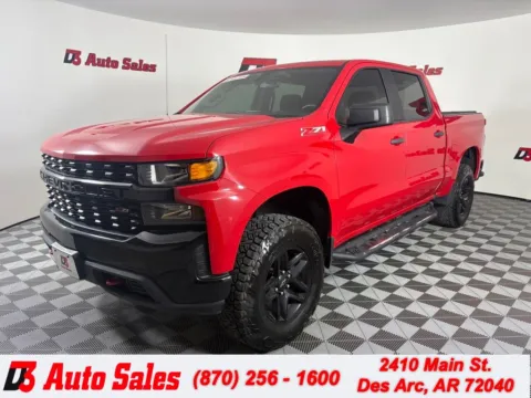 Red 2019 Chevrolet Silverado 1500 Custom Trail Boss for sale in Des Arc, AR