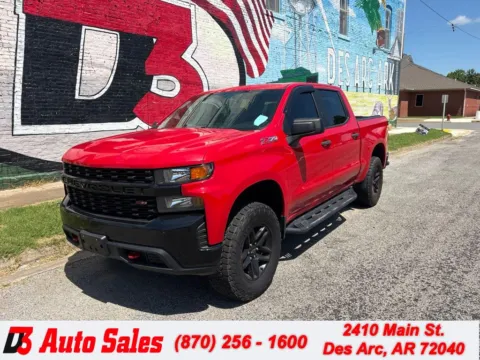 Red 2019 Chevrolet Silverado 1500 Custom Trail Boss for sale in Des Arc, AR