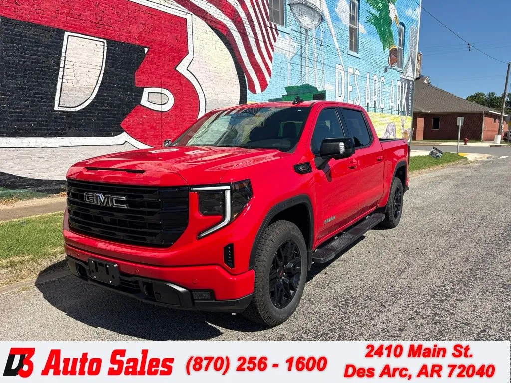 Red 2025 GMC Sierra 1500 Elevation for sale in Des Arc, AR