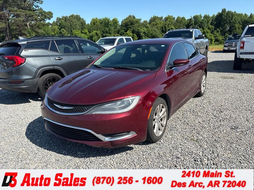 Red 2017 Chrysler 200 Limited for sale in Des Arc, AR