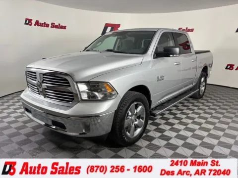 Silver 2016 Ram 1500 Big Horn for sale in Des Arc, AR