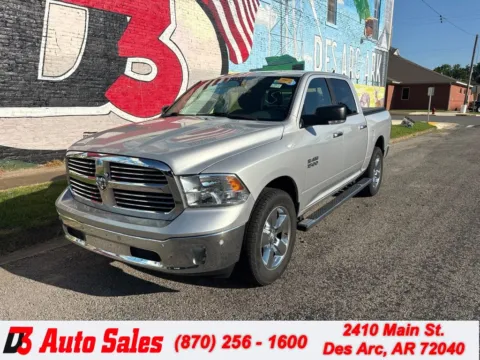 Silver 2016 Ram 1500 Big Horn for sale in Des Arc, AR