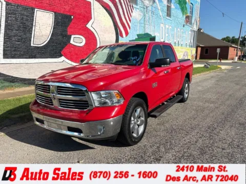 Red 2016 Ram 1500 Big Horn for sale in Des Arc, AR