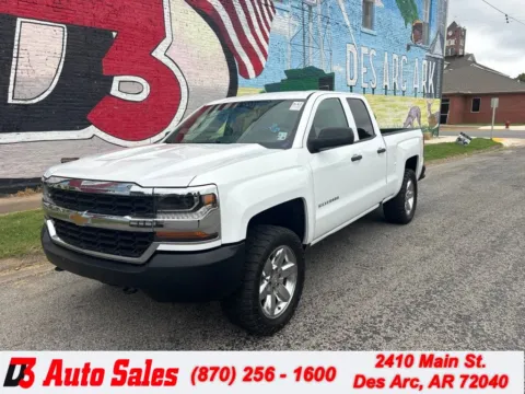 White 2019 Chevrolet Silverado 1500 LD WT for sale in Des Arc, AR