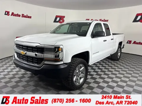 White 2019 Chevrolet Silverado 1500 LD WT for sale in Des Arc, AR