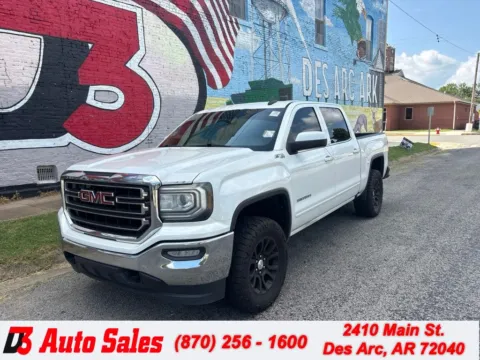 White 2016 GMC Sierra 1500 SLE for sale in Des Arc, AR