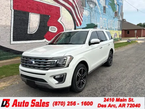 White 2020 Ford Expedition Limited for sale in Des Arc, AR