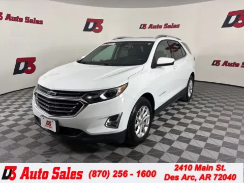White 2018 Chevrolet Equinox LT for sale in Des Arc, AR