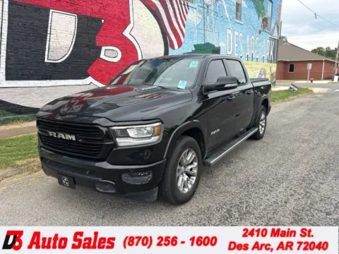 Black 2019 Ram 1500 Laramie for sale in Des Arc, AR