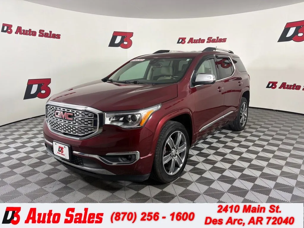 Red 2017 GMC Acadia Denali for sale in Des Arc, AR