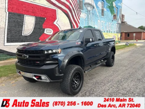 Blue 2019 Chevrolet Silverado 1500 LT Trail Boss for sale in Des Arc, AR