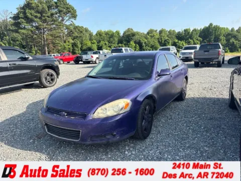 White 2006 Chevrolet Impala LT for sale in Des Arc, AR
