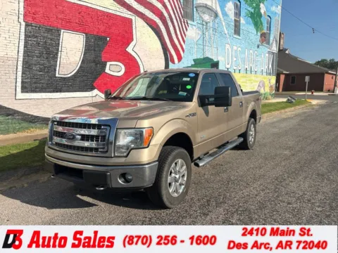 Beige 2014 Ford F-150 XLT for sale in Des Arc, AR