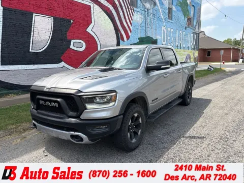 Silver 2019 Ram 1500 Rebel for sale in Des Arc, AR