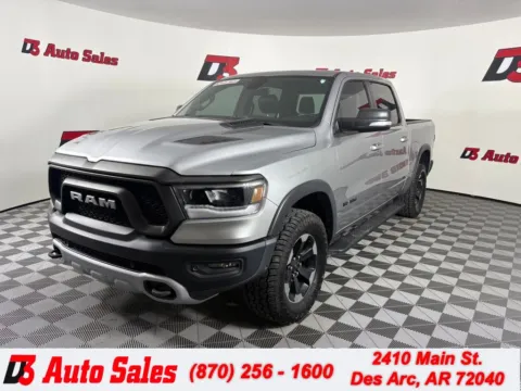 Silver 2019 Ram 1500 Rebel for sale in Des Arc, AR