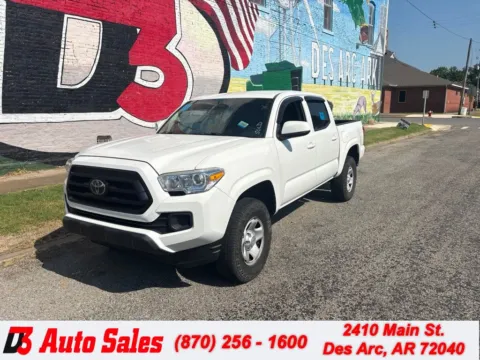 White 2020 Toyota Tacoma SR for sale in Des Arc, AR
