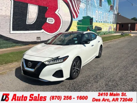 White 2020 Nissan Maxima 3.5 SL for sale in Des Arc, AR
