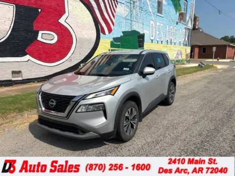Silver 2023 Nissan Rogue SV for sale in Des Arc, AR