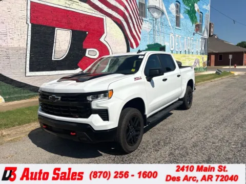 White 2024 Chevrolet Silverado 1500 LT Trail Boss for sale in Des Arc, AR
