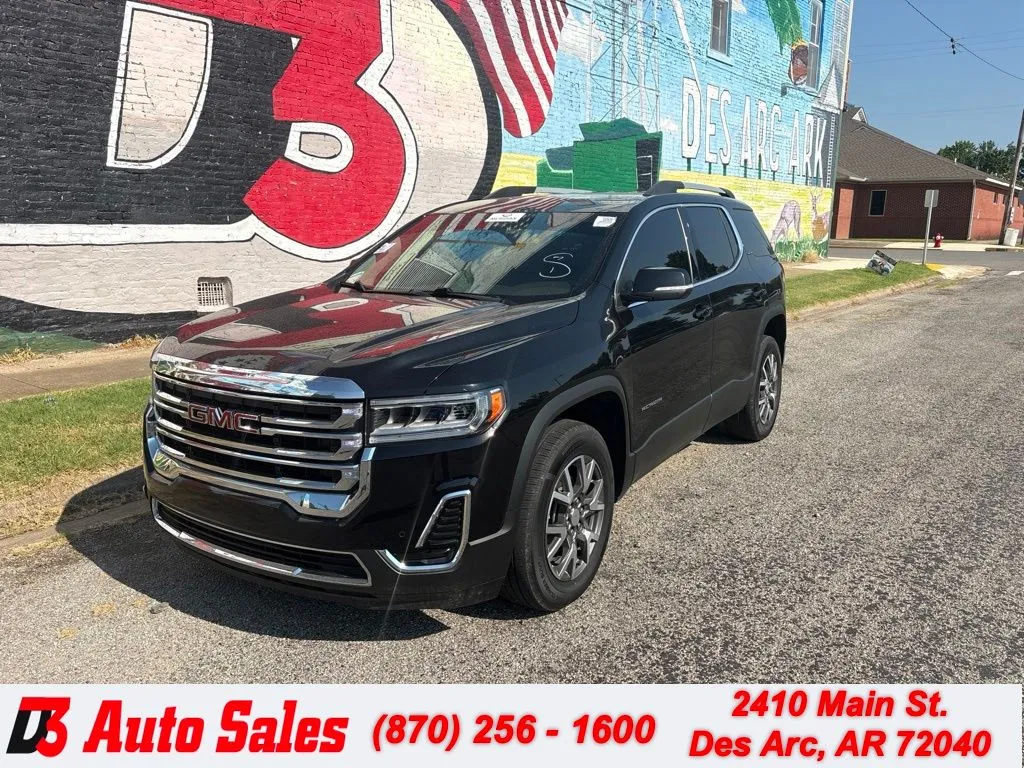 Black 2022 GMC Acadia SLE for sale in Des Arc, AR