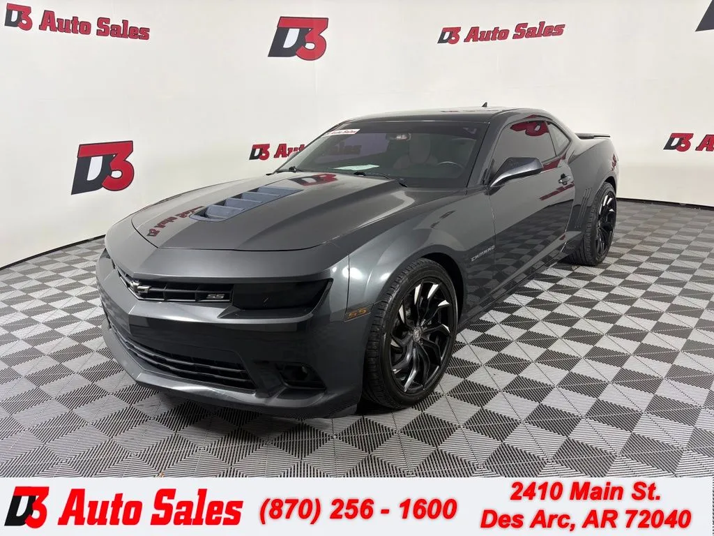 Gray 2015 Chevrolet Camaro SS for sale in Des Arc, AR