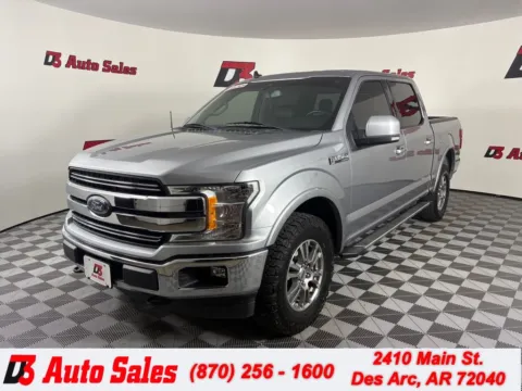 Silver 2020 Ford F-150 Lariat for sale in Des Arc, AR