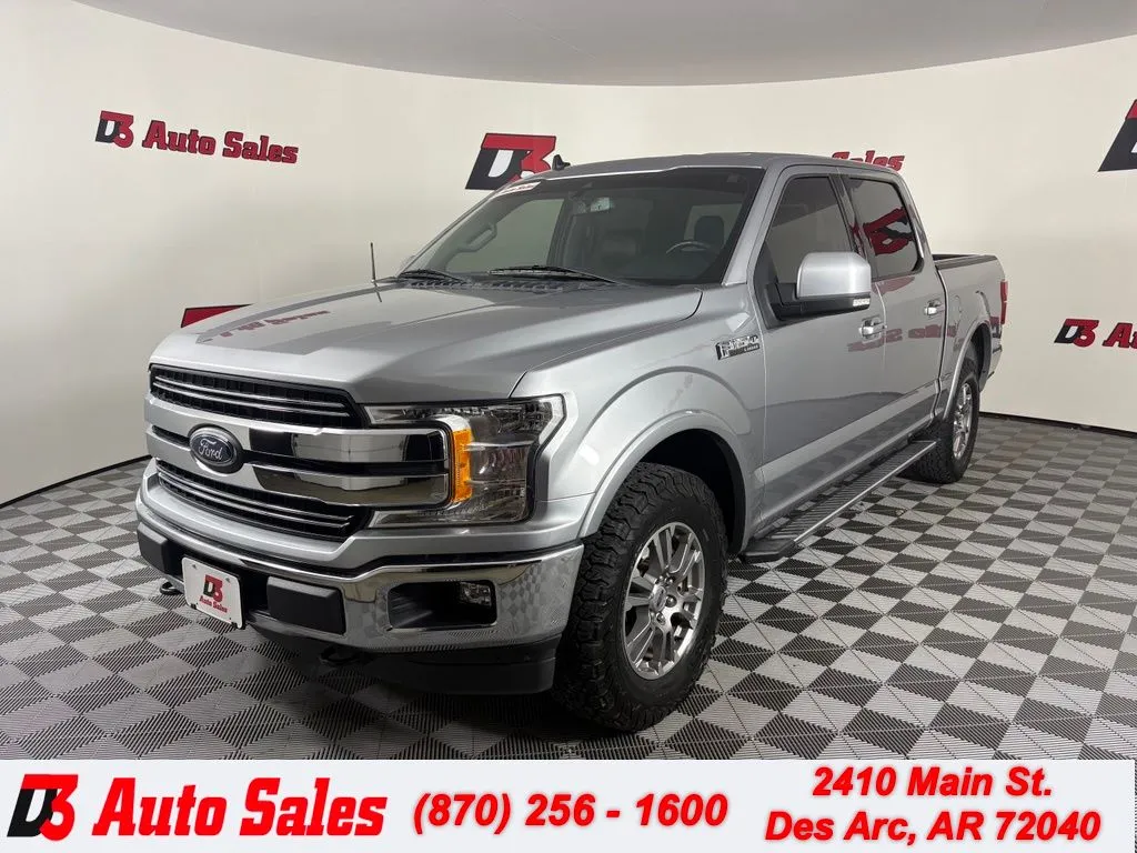 Silver 2020 Ford F-150 Lariat for sale in Des Arc, AR