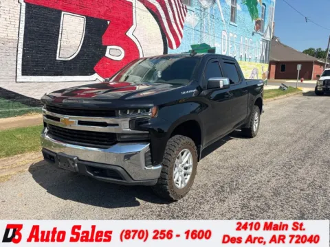 Black 2019 Chevrolet Silverado 1500 LT for sale in Des Arc, AR