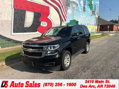Black 2017 Chevrolet Tahoe LT for sale in Des Arc, AR