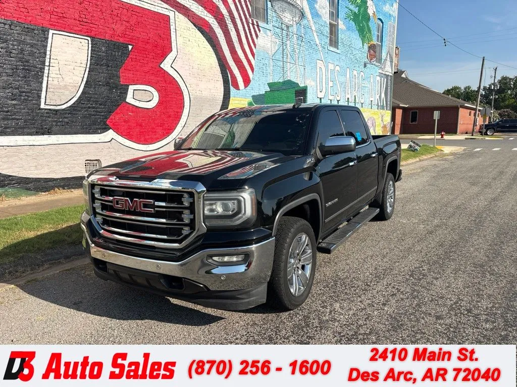 Black 2016 GMC Sierra 1500 SLT for sale in Des Arc, AR