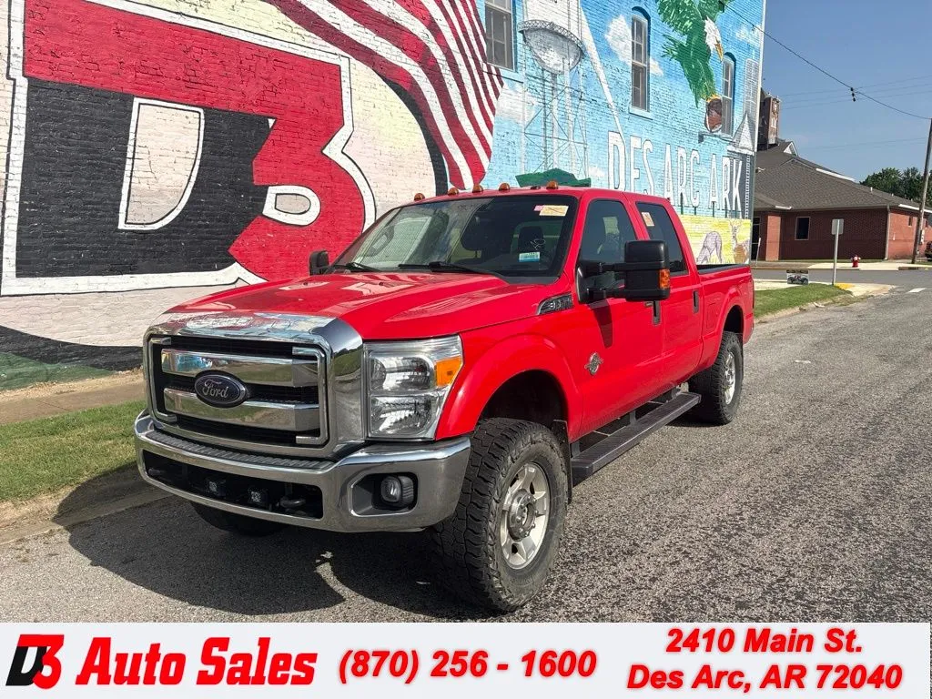 Red 2016 Ford F-250SD XLT for sale in Des Arc, AR