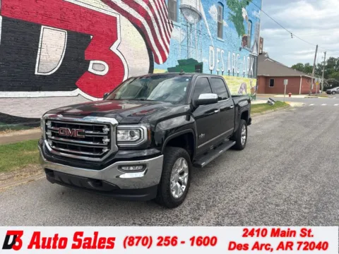Black 2018 GMC Sierra 1500 SLT for sale in Des Arc, AR
