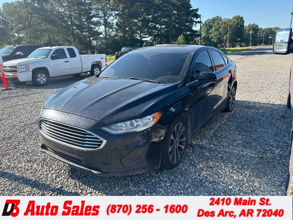 Black 2020 Ford Fusion SE for sale in Des Arc, AR