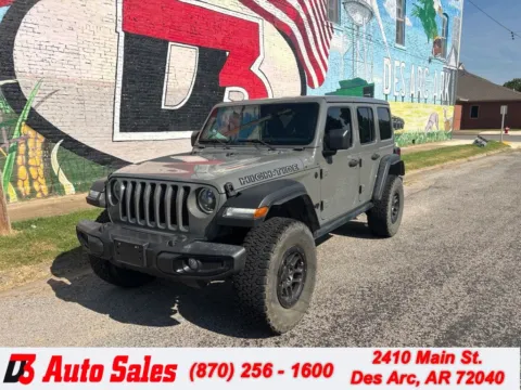 Gray 2023 Jeep Wrangler High Tide for sale in Des Arc, AR