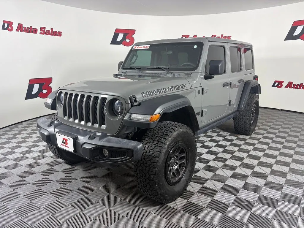 Gray 2023 Jeep Wrangler High Tide for sale in Des Arc, AR