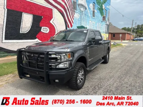 Gray 2021 Ford F-250SD Lariat for sale in Des Arc, AR