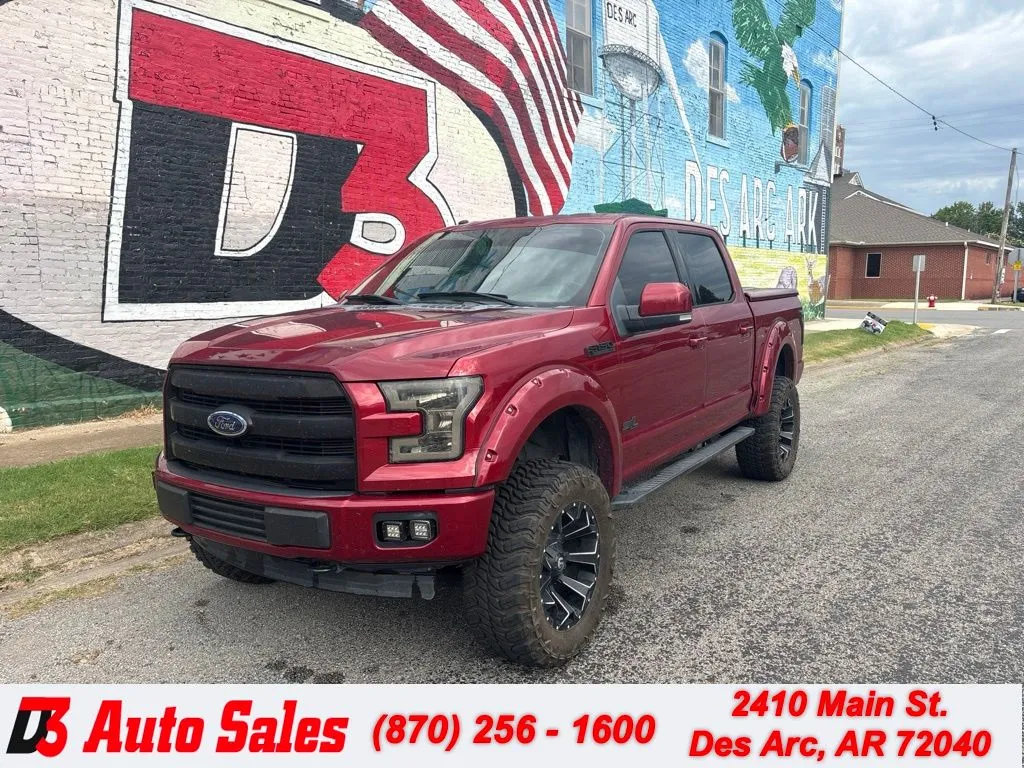 Red 2017 Ford F-150 XLT for sale in Des Arc, AR