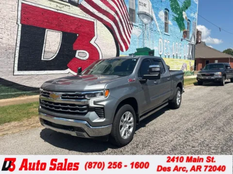 Gray 2023 Chevrolet Silverado 1500 LTZ for sale in Des Arc, AR