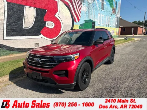 Red 2020 Ford Explorer XLT for sale in Des Arc, AR