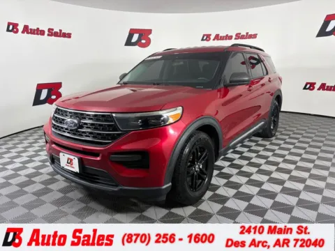 Red 2020 Ford Explorer XLT for sale in Des Arc, AR