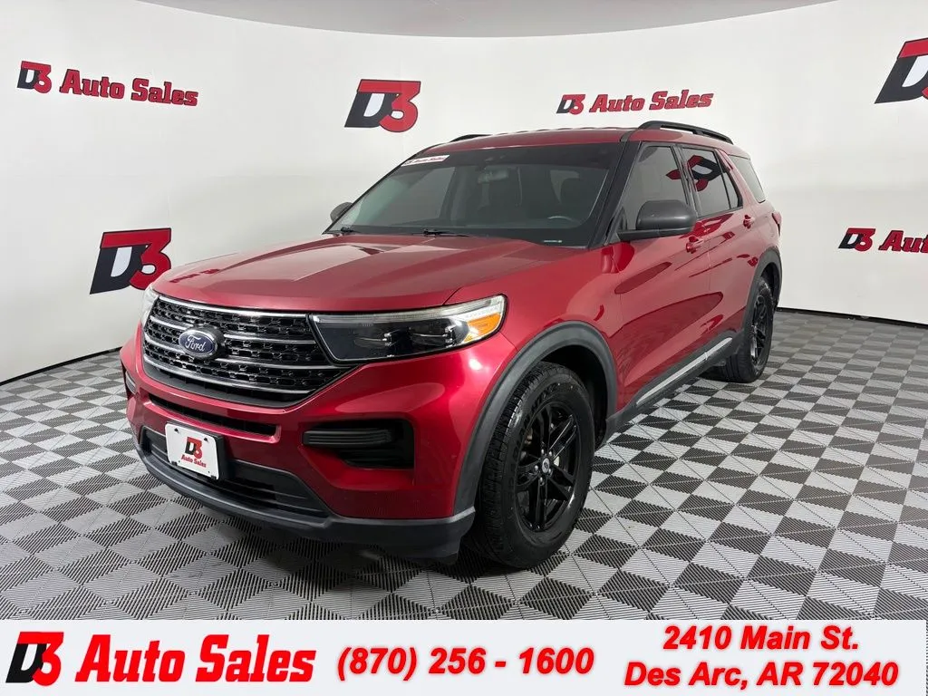 Red 2020 Ford Explorer XLT for sale in Des Arc, AR