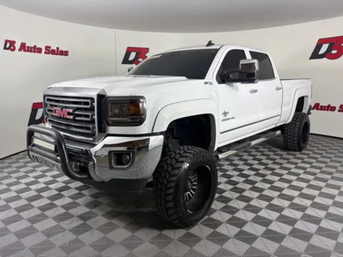 White 2015 GMC Sierra 2500 HD SLT for sale in Des Arc, AR
