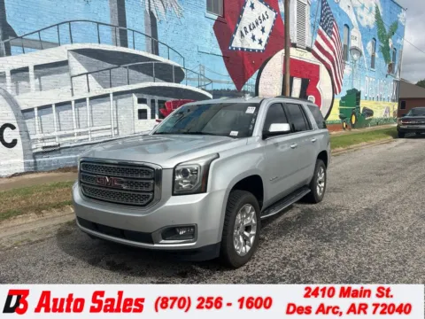 Silver 2017 GMC Yukon SLT for sale in Des Arc, AR