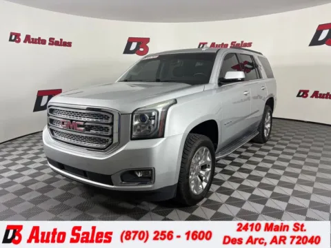 Silver 2017 GMC Yukon SLT for sale in Des Arc, AR