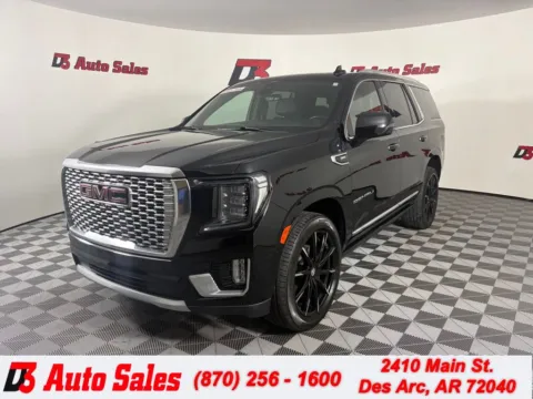 Black 2021 GMC Yukon Denali for sale in Des Arc, AR