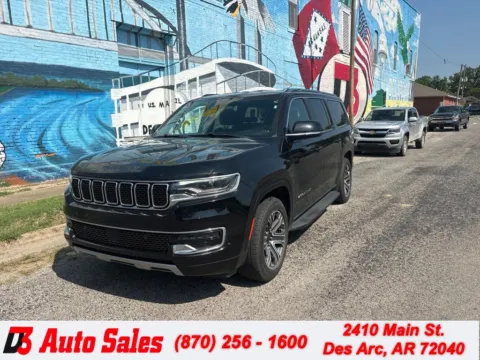 Black 2023 Jeep Wagoneer L Series II for sale in Des Arc, AR