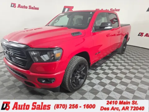Red 2021 Ram 1500 Big Horn/Lone Star for sale in Des Arc, AR