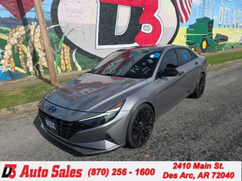 Silver 2021 Hyundai Elantra SEL for sale in Des Arc, AR